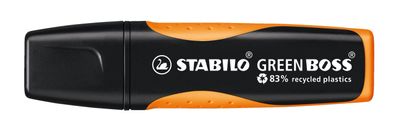 STABILO® 6070/54 Umweltfreundlicher Textmarker - GREEN BOSS - Einzelstift - orange