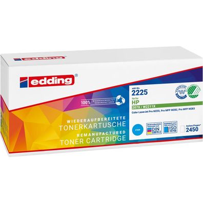 edding Toner 18-2225 wie HP W2211X cyan