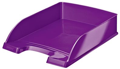 Leitz 52263062 5226 Briefkorb Plus WOW - A4, Polystyrol, violett