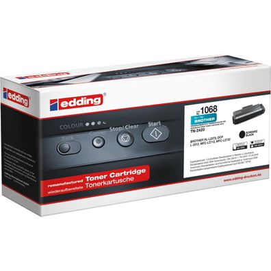 edding 18-1068 edding EDD-1068 schwarz Toner kompatibel zu brother TN-2420/2410