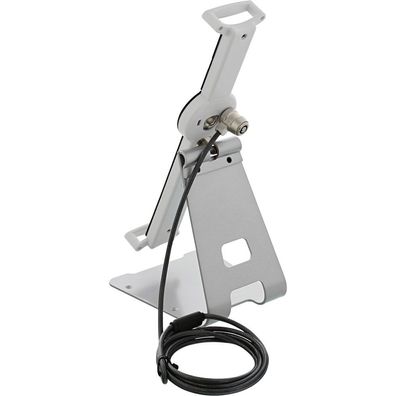 InLine® 55727W Tablet Halter universell 10"-13" mit Sicherheitsschloss 1,5m, mit