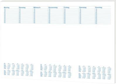 RNK Verlag 46633 Schreibunterlage Office - 480 x 330 cm, Papier, 30 Blatt