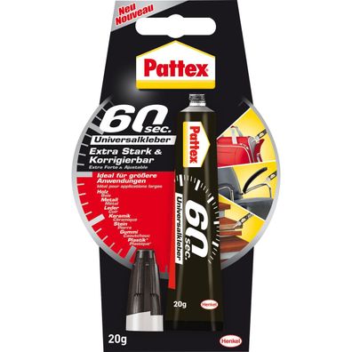 Pattex Universalkleber 60 sec., 20 g Tube