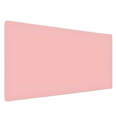 Schreibtischunterlage Mauspad Gaming Groß 90x 45 Gummiunterlage Rosa Retoo