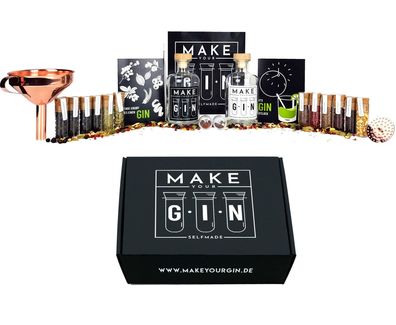 Make Your Gin - Gin zum selber machen / herstellen - Do it yourself - Gin bauka