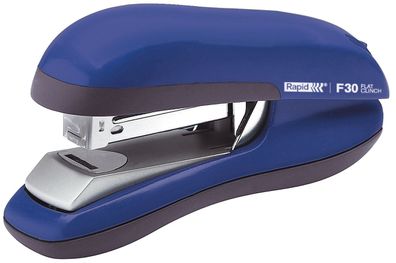 Rapid® 23256501 Flachheftgerät F30, Kunststoff, 30 Blatt, blau