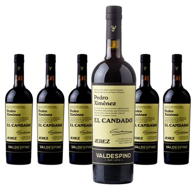 6 x Valdespino Sherry DO Pedro Ximenez El Candado