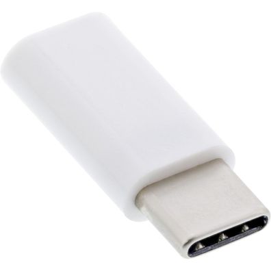 InLine® USB 2.0 Adapter, USB Typ-C Stecker auf Micro-USB Buchse