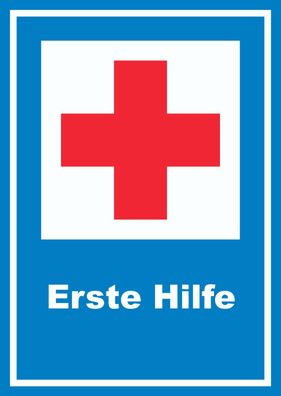 Richtzeichen Erste Hilfe Schild