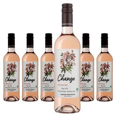 6 x Gérard Bertrand Change Grenache Rosé – 2022