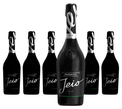 6 x Bisol Jeio Brut Valdobbiadene Prosecco Superiore DOCG