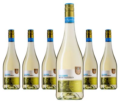 6 x Winzerkeller Sommerach Frizzante Valentin weiss