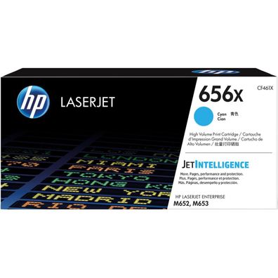 HP 656X (CF461X) cyan Tonerkartusche