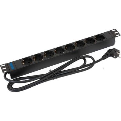 Tritón RAB-PD-X02-A1 19" Steckdosenleiste 8-fach, Triton RAB-PD-X02-A1