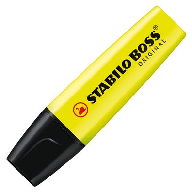 STABILO® 70/24 Textmarker - BOSS Original - Einzelstift - gelb