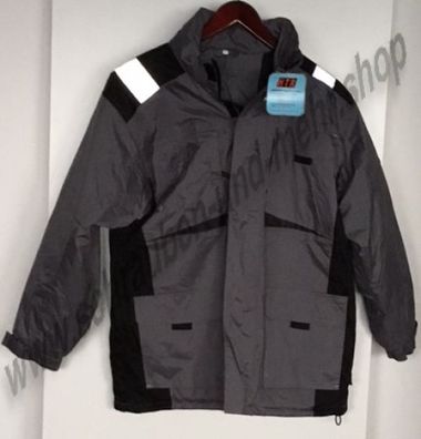 HTR Jacke grau 8W4635 Regenjacke Winterjacke Arbeitsjacke