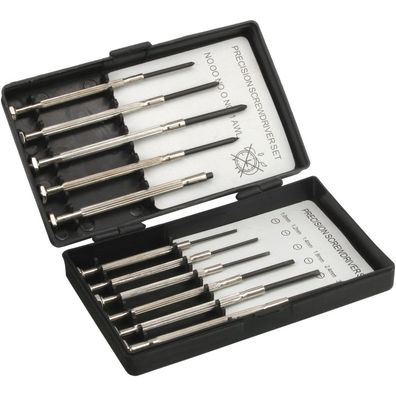 InLine® 43076 Präzisions-Schraubendreher-Set, 11-teilig