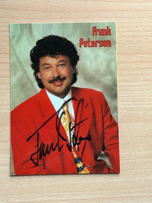 Frank Petersen - Autogrammkarte original signiert - #30552
