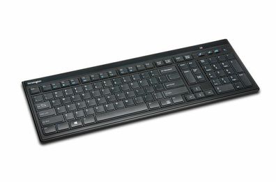 Kensington® K72344DE Advance Fit™ Slim Wireless Tastatur - flach, schwarz