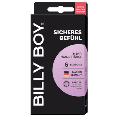 BILLY BOY Sicheres Gefühl 6 St