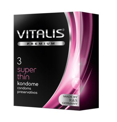 Vitalis super thin 3 St