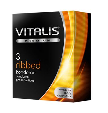 Vitalis ribbed 3 St