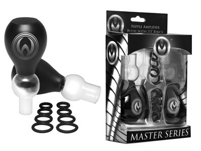 MASTER SERIES Pyramids Nipple Amplifier Bulbs with O-Rings