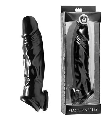 MASTER SERIES Fuck Tool Penis Sheath + Ball Stretcher