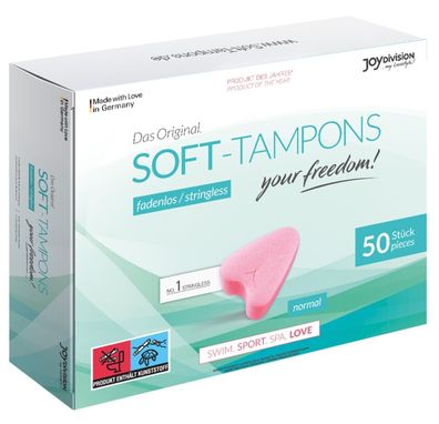 JOYDIV. Soft-Tampons 50er Packung