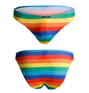 C4M Low Rise Bikini Brief Rainbow S (Special Edition)