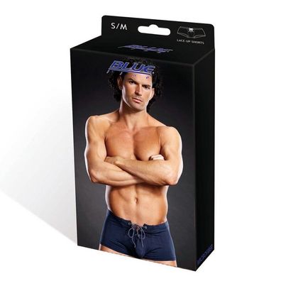 BLUE LINE Microfiber Lace-Up Trunk blau S/ M