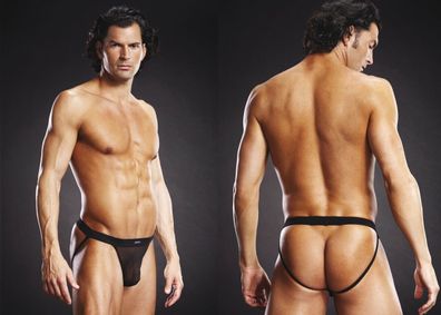 BLUE LINE Jock Strap schwarz S/M