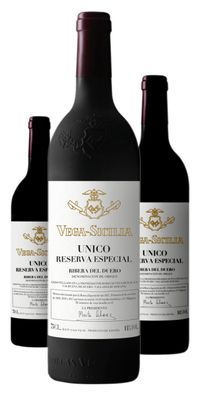 3 x Vega Sicilia Unico Reserva Especial