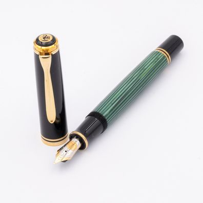 Pelikan Souverän Füller M800 18K M Grün Kolbenfüller