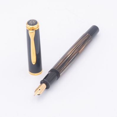 Pelikan Füller M400 14K M old Style Schildpatt-Braun