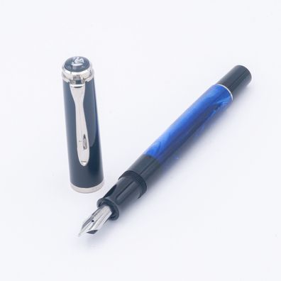 Pelikan Füller M205 F Schwarz Blau