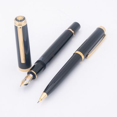 Pelikan Atlas Tiffany & Co Set Füller M818 18K B Dreh-Bleistift D818 Schwarz 800