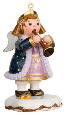 Hubrig Volkskunst 'Winterkinder Himmelskind - Klarinette - 6,5cm' 2025