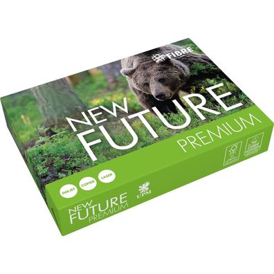 New Future Kopierpapier Premium 9517A80S DIN A4 80g 500 Bl./Pack