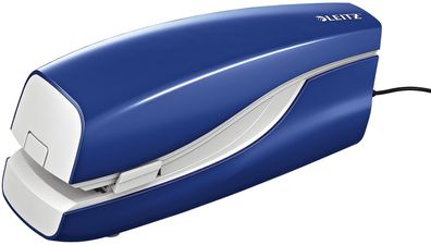 Leitz 5533-00-35 5533 Großes elektrisches Heftgerät NeXXt - 20 Blatt, blau