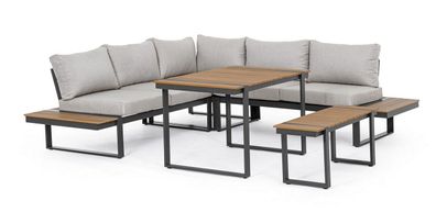 Lounge Set Sven Aluminium