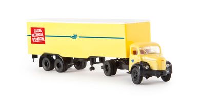 Brekina 85409 Berliet TLR 8 Koffer-SZ, La Poste Maßstab 1:87