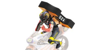 Minichamps 312970246 Figur Valentino Rossi- 1ST World Championships GP 125 Brno