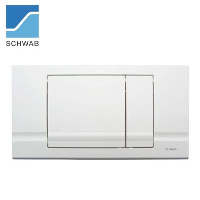 Schwab Betätigungsplatte Riva Duo, 2-Mengen-Spülung, inkl. Befestigungsmaterial,
