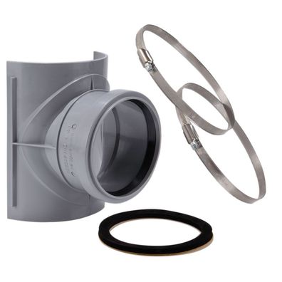 AIRFIT Sattel Abzweig Set DN75 - DN160 Rohrabzweig nachrüsten