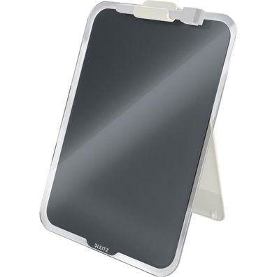 LEITZ 3947-00-89 LEITZ Glas-Notizboard Cosy für den Schreibtisch, grau