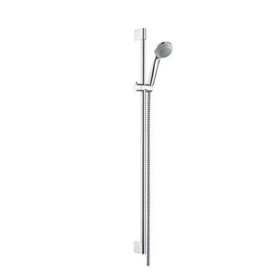 Hansgrohe Brause Set Crometta 85 Variojet 27762000, 90 cm Brausestange Unica Crometta