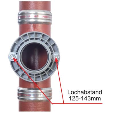 AIRFIT Flansch-Adapter aus PP DN110xDN110, 119110FA
