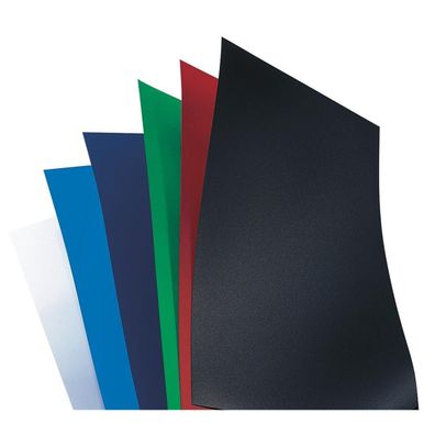 GBC Deckblatt PolyOpaque IB386831 DIN A4 PP schwarz 100 St./Pack