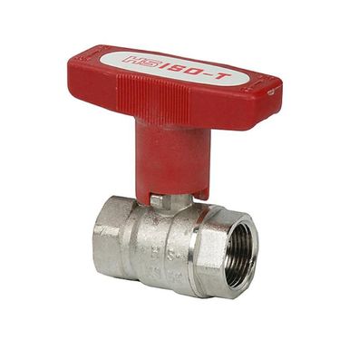 ISO-T Kugelhahn 1/2" - 2" für Heizung, Druckluft und Wasser, bis 120°C, 20 bar